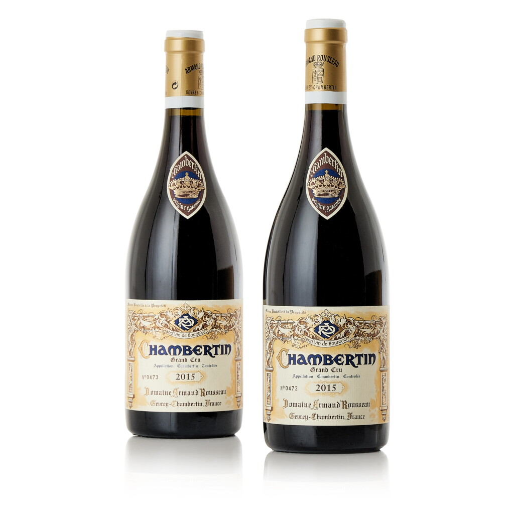 View full screen - View 1 of Lot 8339. Chambertin 2015 Domaine Armand Rousseau (2 BT).