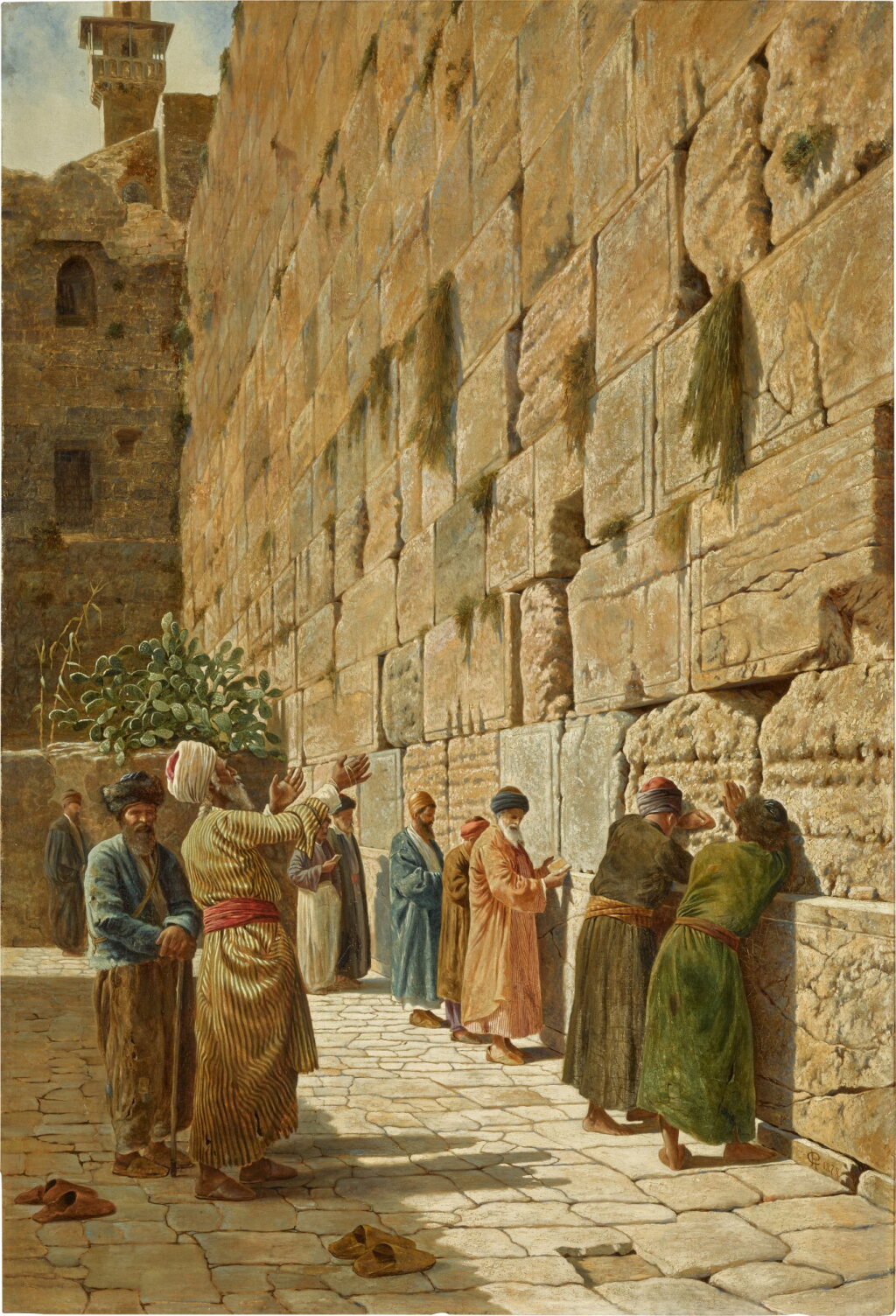 View full screen - View 1 of Lot 6. The Wailing Wall.