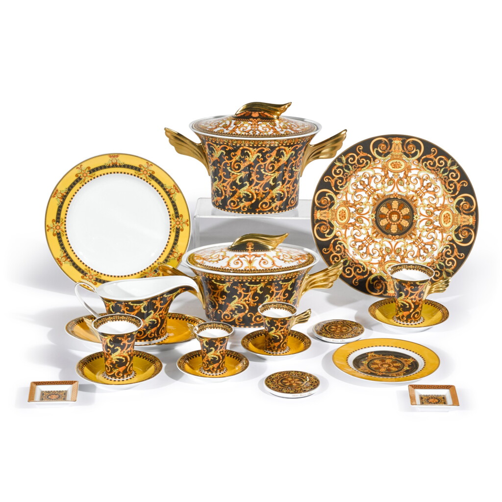 View full screen - View 1 of Lot 80. An extensive Versace Barocco pattern part dinner service, 20th century, Rosenthal.