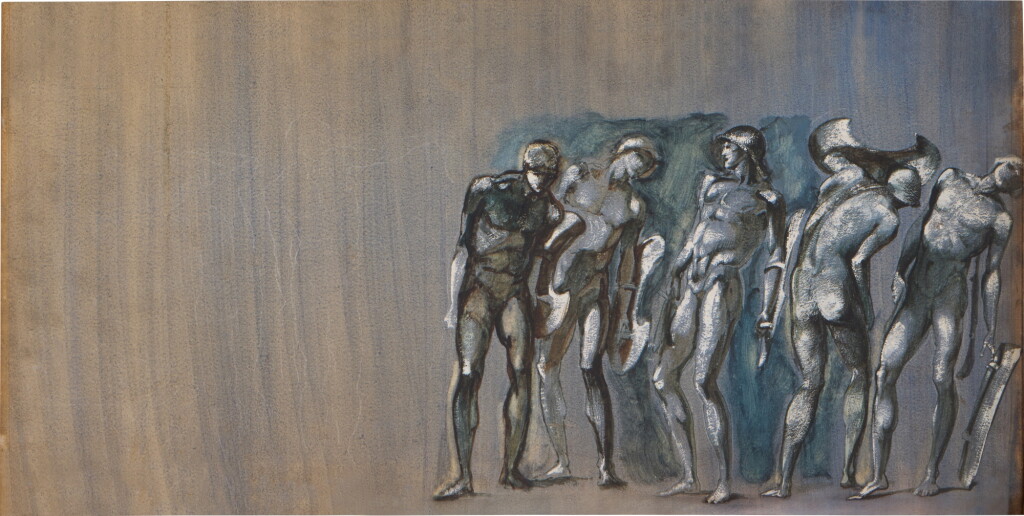 View full screen - View 1 of Lot 96. Phineus and his courtiers turned to stone.