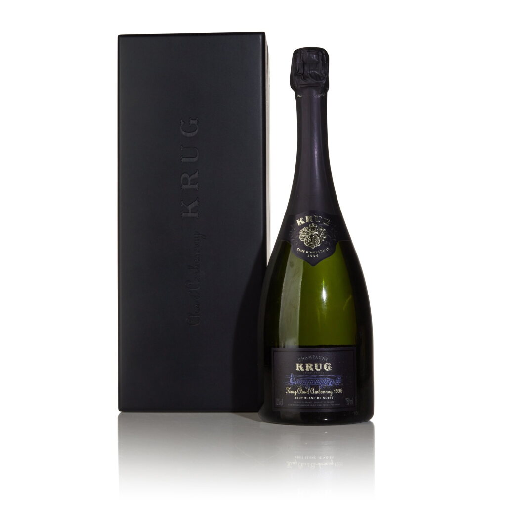 View full screen - View 1 of Lot 27. Krug, Clos d'Ambonnay 1996 (6 BT).