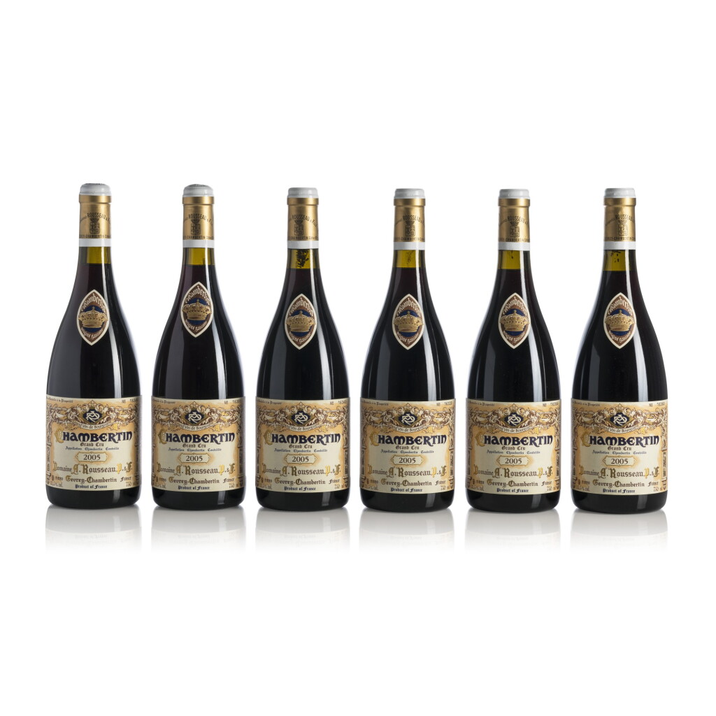 View full screen - View 1 of Lot 366. Chambertin 2005 Domaine Armand Rousseau (6 BT).