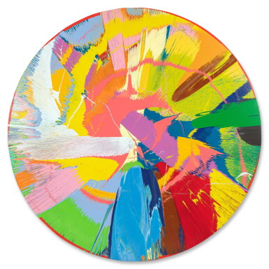 View full screen - View 1 of Lot 47. beautiful, red, edgy, ejaculating, pooh, comet, purple, spunk painting.