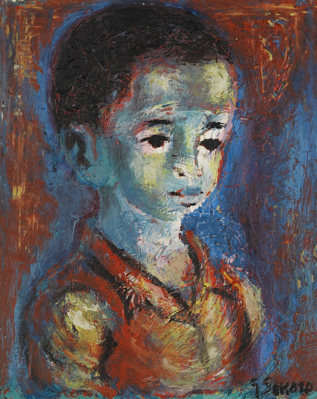 View full screen - View 1 of Lot 86. Portrait of a Child.