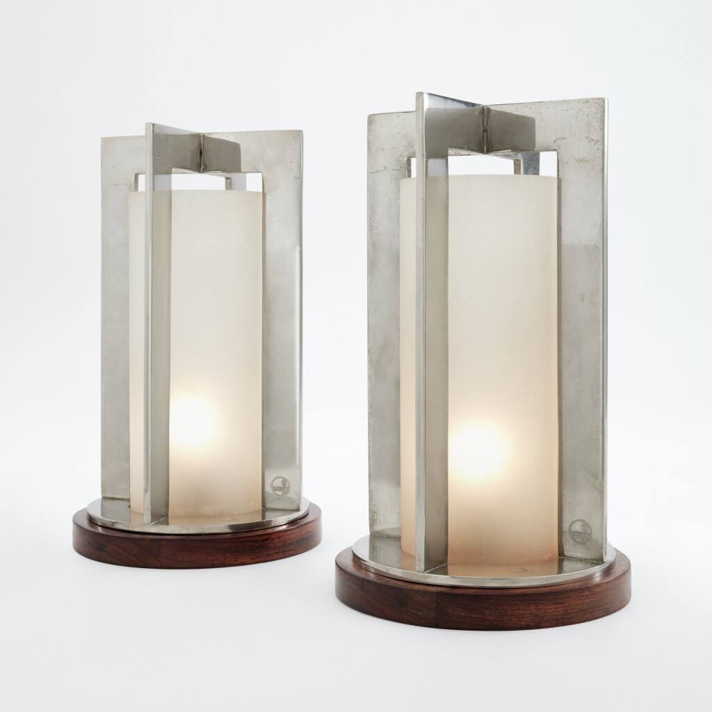 View full screen - View 1 of Lot 76. Boris Lacroix, Pair of Table Lamps.