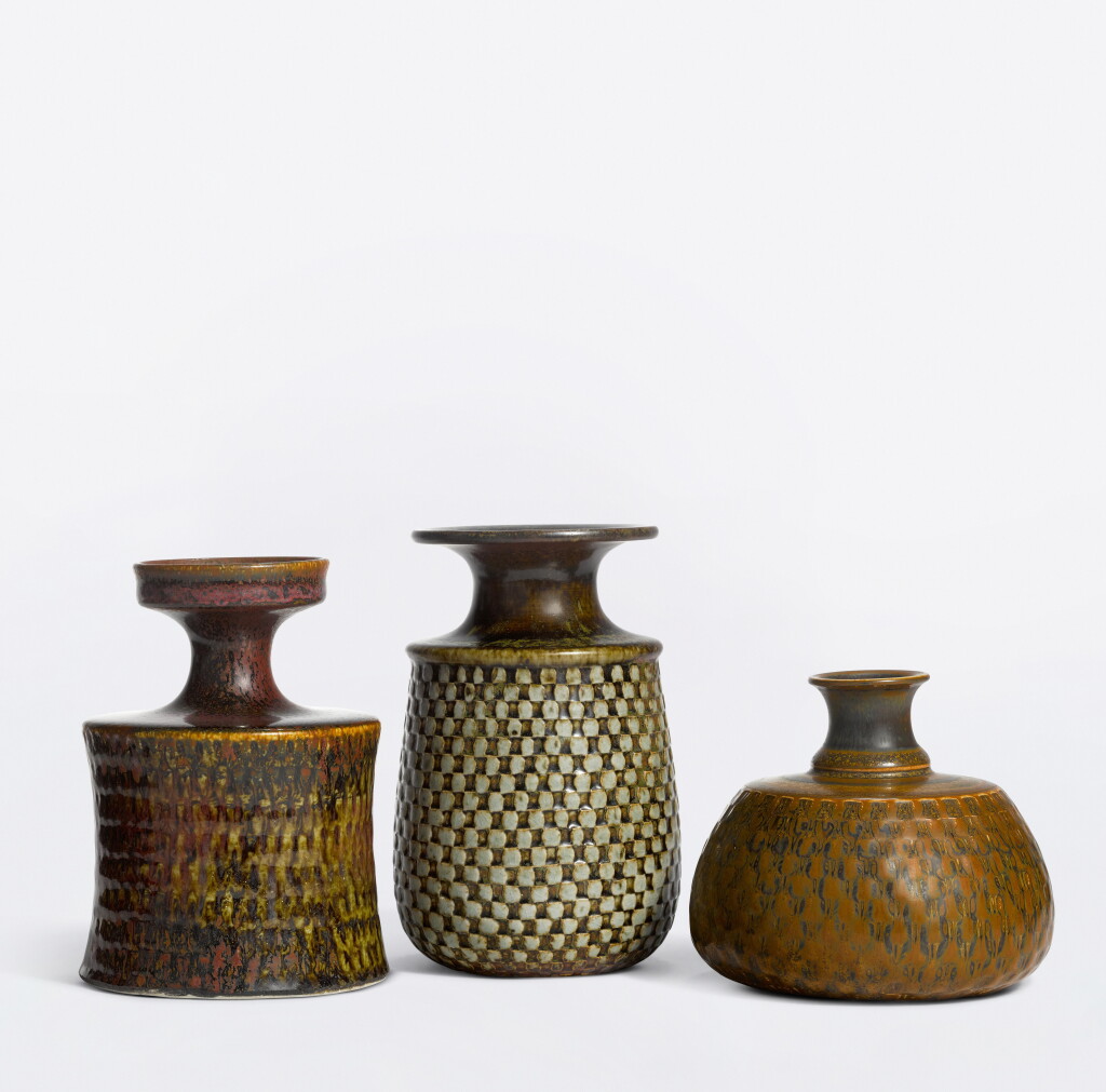 View full screen - View 1 of Lot 56. Three Vases.