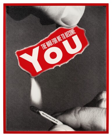 View full screen - View 1 of Lot 581. Untitled (The War For Me to Become You).