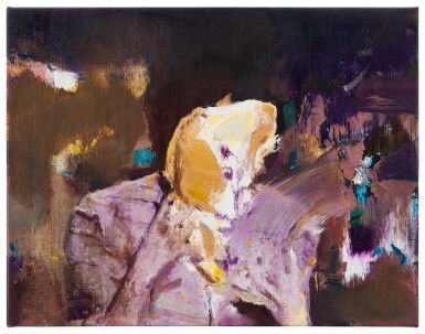 View full screen - View 1 of Lot 529. Adrian Ghenie 亞德里安・格尼 | Pie Fight (Study) 餡餅大戰(習作).