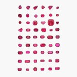 Collection of Unmounted Rubies