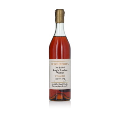 View full screen - View 1 of Lot 286. A.H. Hirsch Reserve 15 Year Old 95.6 Proof 1974 (1 BT 75cl).