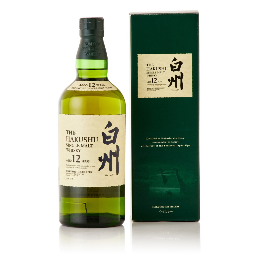 View full screen - View 1 of Lot 9162. 白州 The Hakushu 12 Year Old 43.0 abv NV (1 BT70).