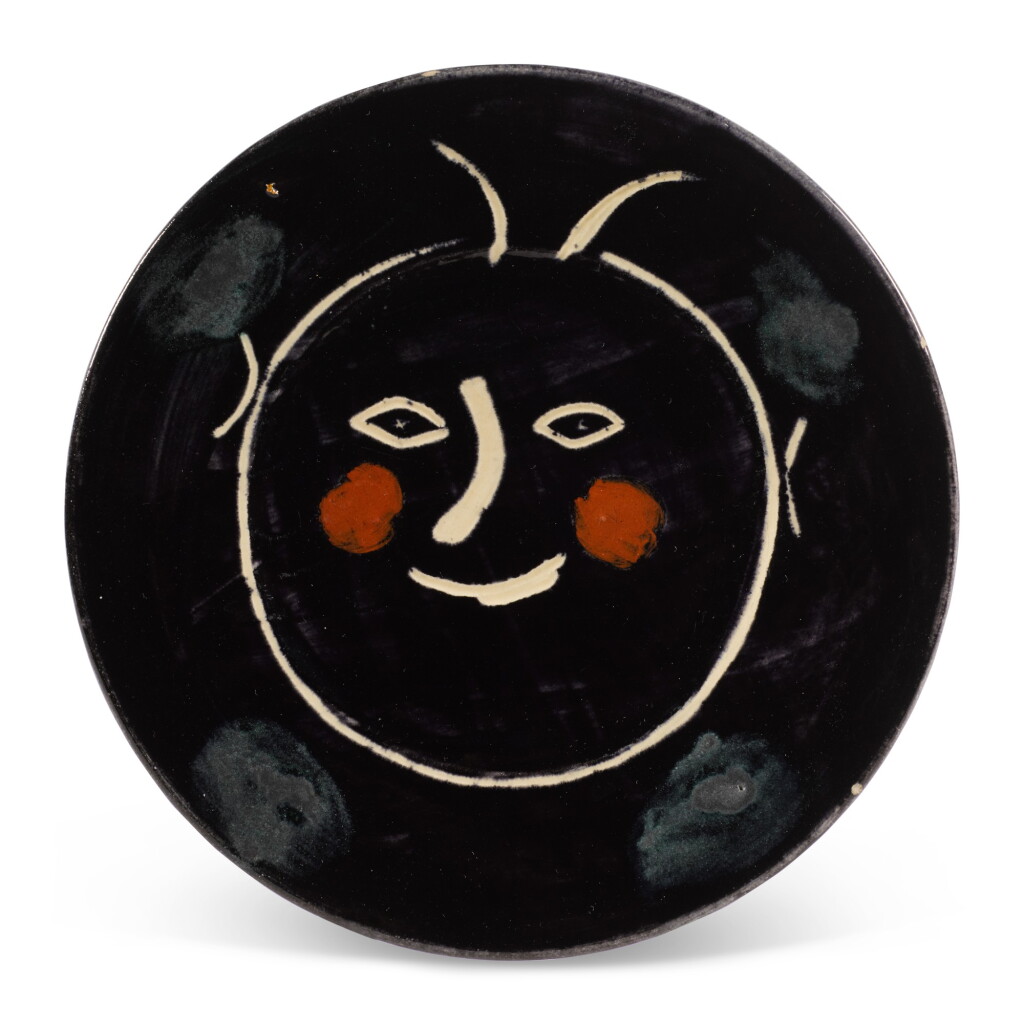 View full screen - View 1 of Lot 7. PABLO PICASSO | SERVICE VISAGE NOIR (A. R. 38).