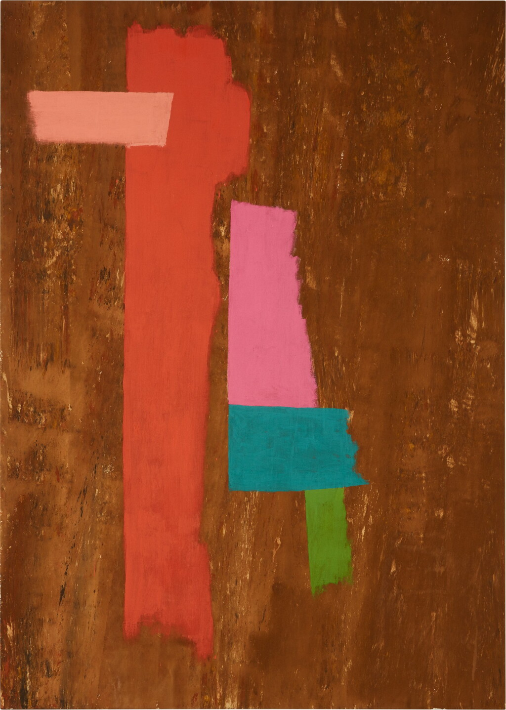 View full screen - View 1 of Lot 239. Orange Totem.