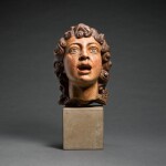 Head of a Singing Angel