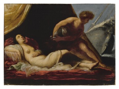 View full screen - View 1 of Lot 72. FRANCESCO MONTELATICI, CALLED CECCO BRAVO | THESEUS ABANDONING ARIADNE.