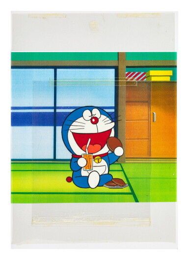 View full screen - View 1 of Lot 5. DORAEMON BY SHIN-EI ANIMATION 哆啦A夢 by 新銳動畫 | DORAEMON ANIMATION CEL 哆啦A夢動畫手稿.