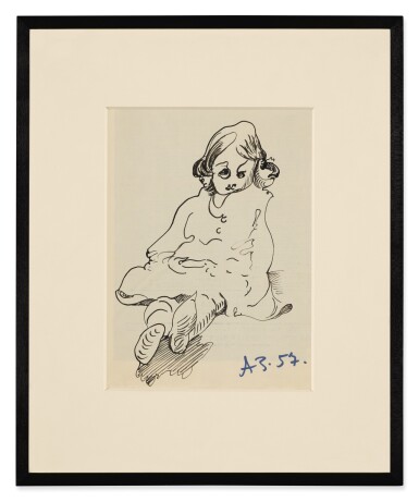 View full screen - View 1 of Lot 39. ANATOLY ZVEREV | SEATED GIRL.