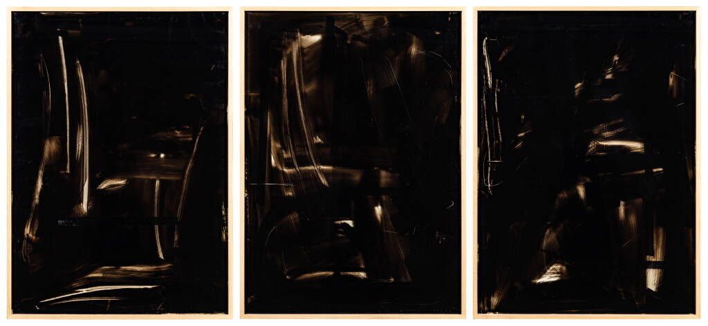 View full screen - View 1 of Lot 105. Abstract Painting (three works).