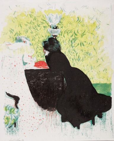 View full screen - View 1 of Lot 131. EDOUARD VUILLARD | LES DEUX BELLES-SOEUR (ROGER-MARX 43).