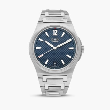 View full screen - View 1 of Lot 2173. Antarctique S "Passage de Drake - Deep Blue" | A stainless steel wristwatch with date and bracelet, Circa 2023.