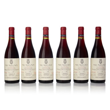 View full screen - View 1 of Lot 334. Musigny, Cuvée Vieilles Vignes 2005 Comte Georges de Vogüé (6 BT).