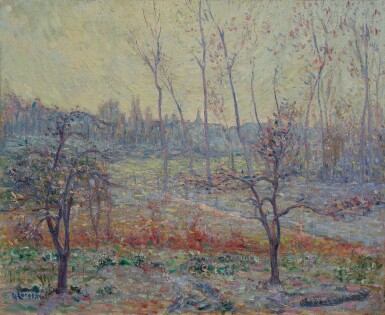 View full screen - View 1 of Lot 468. Paysage givré de la Brume.