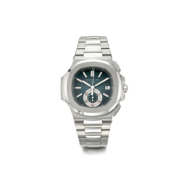 View full screen - View 1 of Lot 1029. PATEK PHILIPPE | REF 5980/1A, A STAINLESS STEEL AUTOMATIC FLYBACK CHRONOGRAPH WRISTWATCH WITH DATE AND BRACELET, CIRCA 2008 | 百達翡麗 |5980/1A型號精鋼自動上鏈飛返計時鍊帶腕錶備日期顯示,年份約2008.