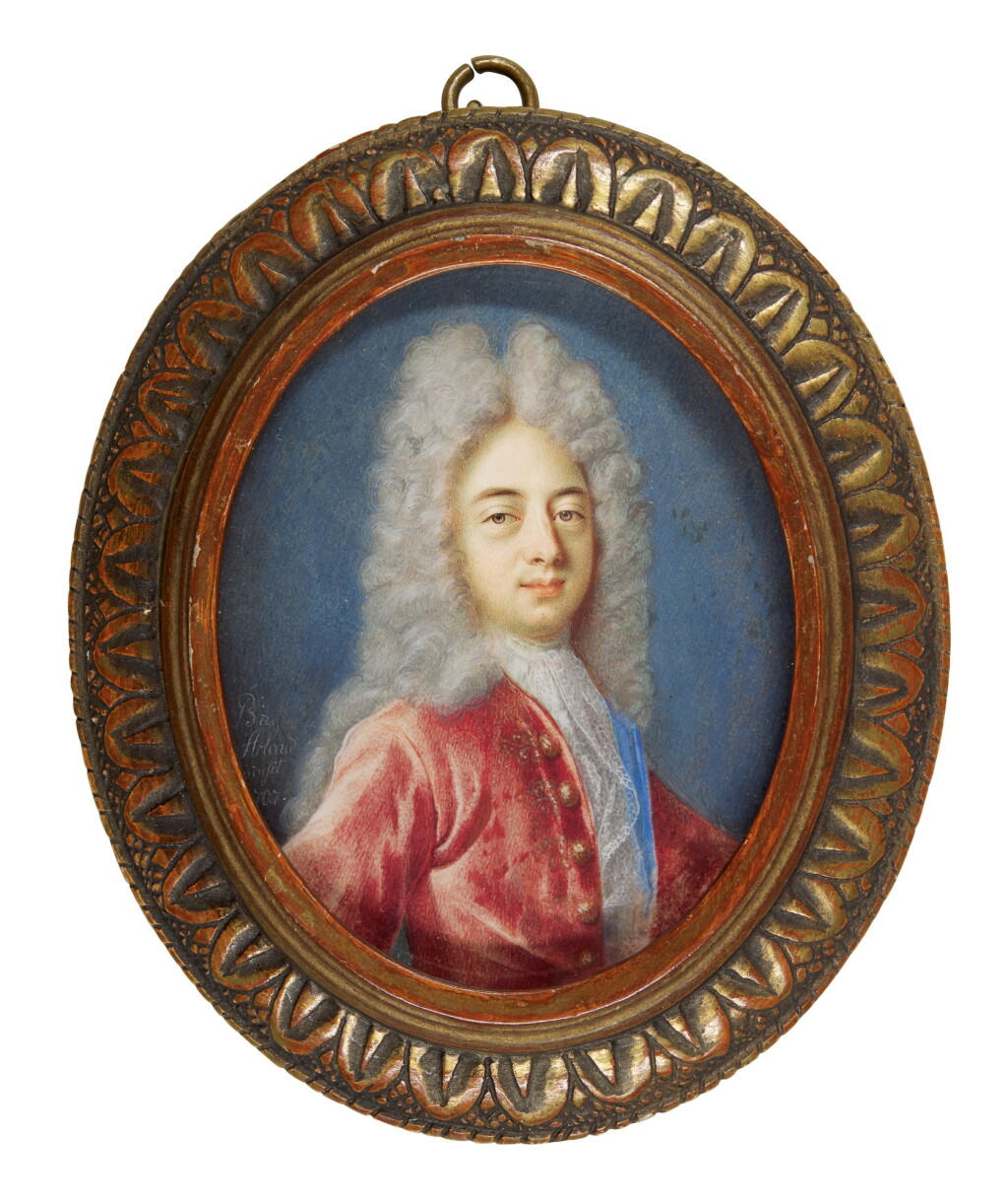 View full screen - View 1 of Lot 130. BENJAMIN ARLAUD | Portrait of a gentleman.