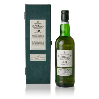 View full screen - View 1 of Lot 6083. Laphroaig 40 Year Old 42.4 abv NV (1 BT70).
