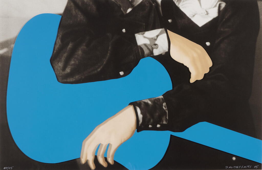 View full screen - View 1 of Lot 45. Person with Guitar (Blue) (Coplan-Hurowitz 153).