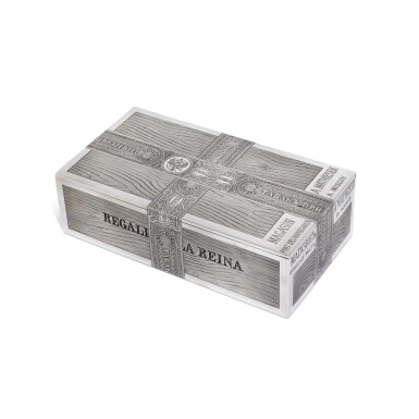 View full screen - View 1 of Lot 77. A silver trompe l'oeil cigar box, Alexander Mathiesen, Moscow, 1872.