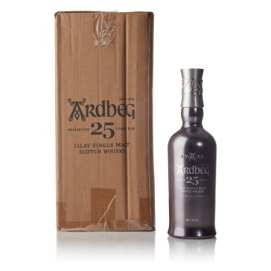 View full screen - View 1 of Lot 31. Ardbeg 25 Year Old 46.0 abv NV (1 Bottle 70cl).
