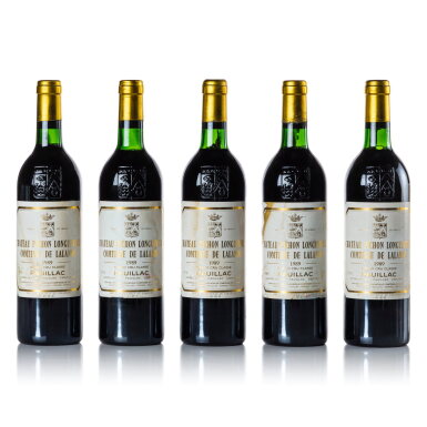View full screen - View 1 of Lot 510. Château Pichon Longueville, Lalande 1989 (5 BT).