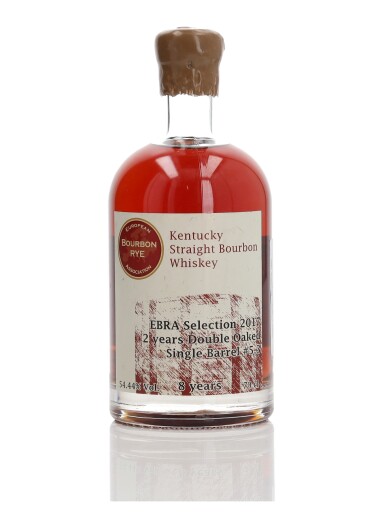 View full screen - View 1 of Lot 214. EBRA Selection #5.3 8 Year Old Straight Bourbon 108.88 Proof 2009 (1 Bottle 70cl).