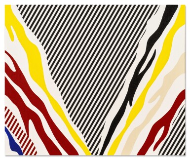 View full screen - View 1 of Lot 218. Unfurled (After Morris Louis).