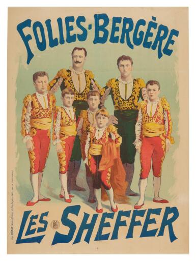 View full screen - View 1 of Lot 554. Schaffer, Severus, Sylvester Schaffer, & many smaller Schaffers | The famous Schaffer family of jugglers.