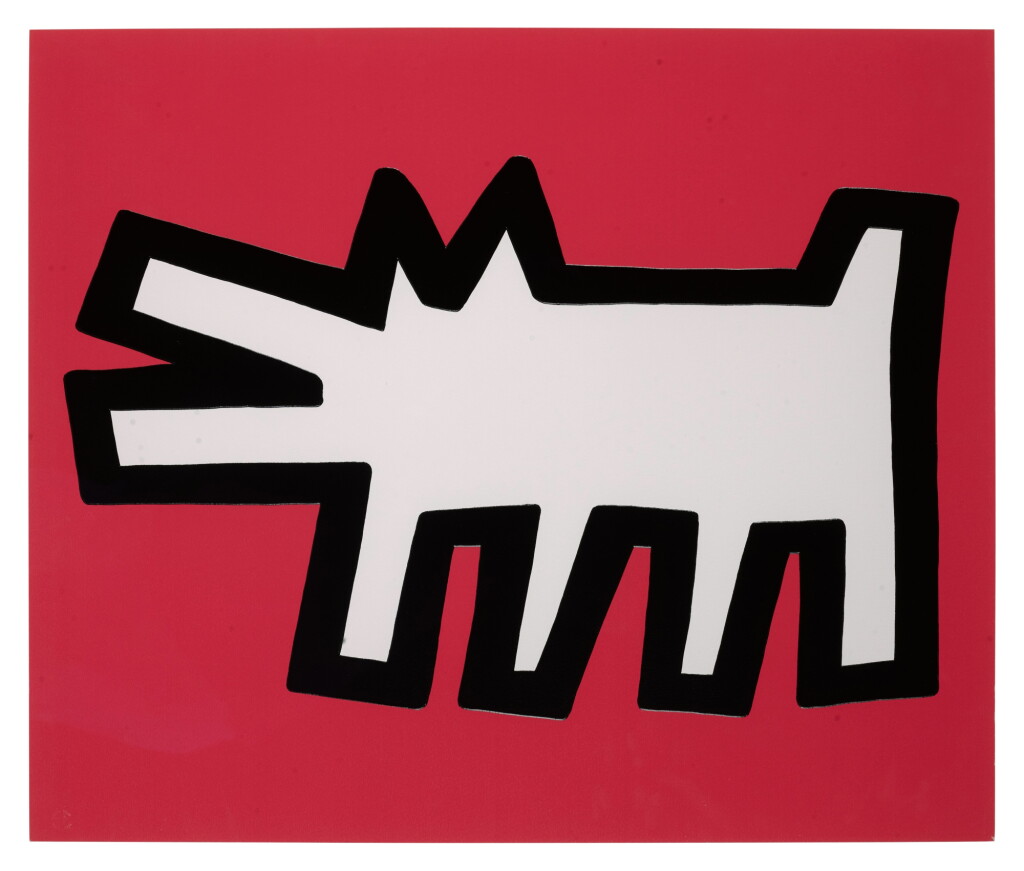 View full screen - View 1 of Lot 264. Barking Dog, from Icons (Littmann p. 171).