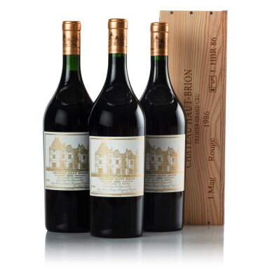 View full screen - View 1 of Lot 81. Château Haut-Brion 1986 (3 MAG).