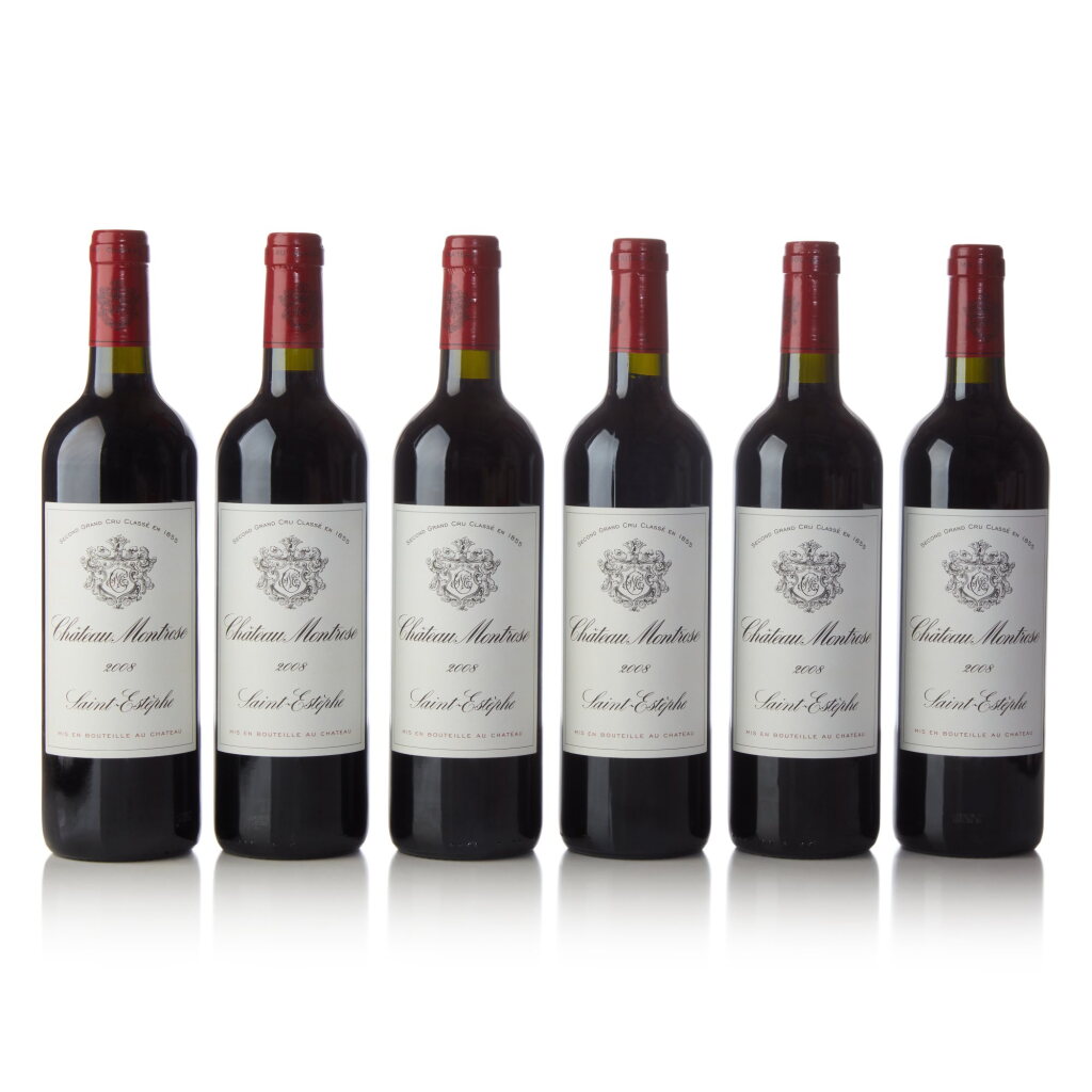 View full screen - View 1 of Lot 186. Château Montrose 2008 (6 BT).