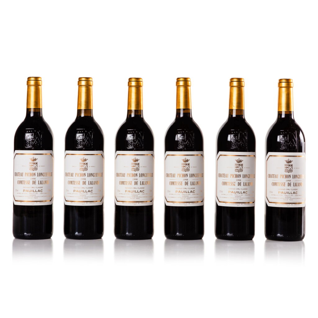 View full screen - View 1 of Lot 381. Château Pichon Longueville, Lalande 1998 (11 BT).