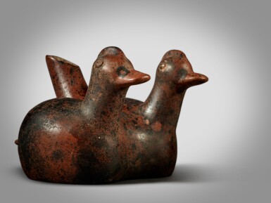 View full screen - View 1 of Lot 27. Colima Double Duck Vessel, Protoclassic, circa 100 BC - AD 250.