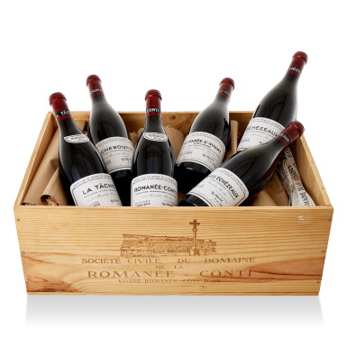 View full screen - View 1 of Lot 1001. Domaine de la Romanée-Conti Assortment 2010 Domaine de la Romanée-Conti (12 BT).