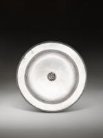 A Flemish silver and enamel dish, Jan Crabbe, Bruges, 1547/48