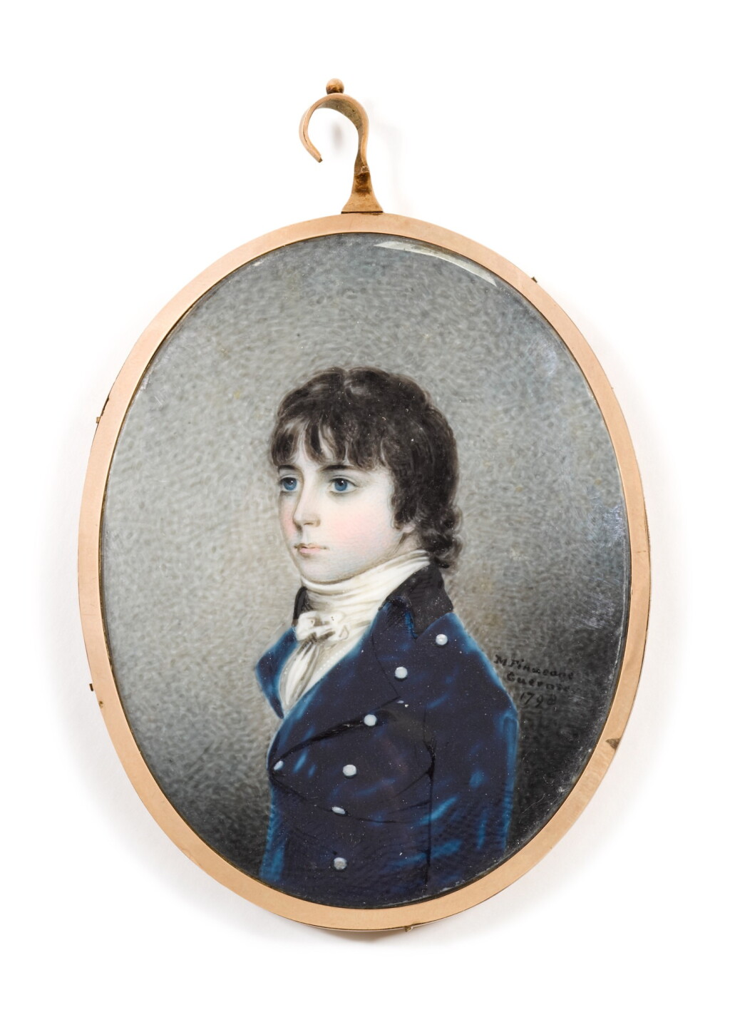 View full screen - View 1 of Lot 263. Portrait of a young gentleman.