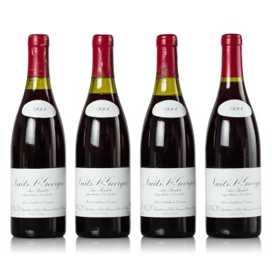 View full screen - View 1 of Lot 28. Nuits St. Georges, Les Boudots 1994 Domaine Leroy (4 BT).