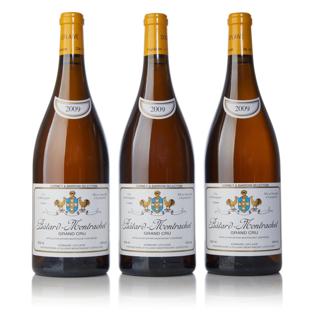 View full screen - View 1 of Lot 151. Bâtard Montrachet 2009 Domaine Leflaive (3 MAG).