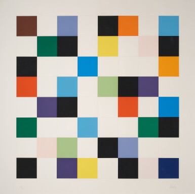 View full screen - View 1 of Lot 163. Colors on a Grid.