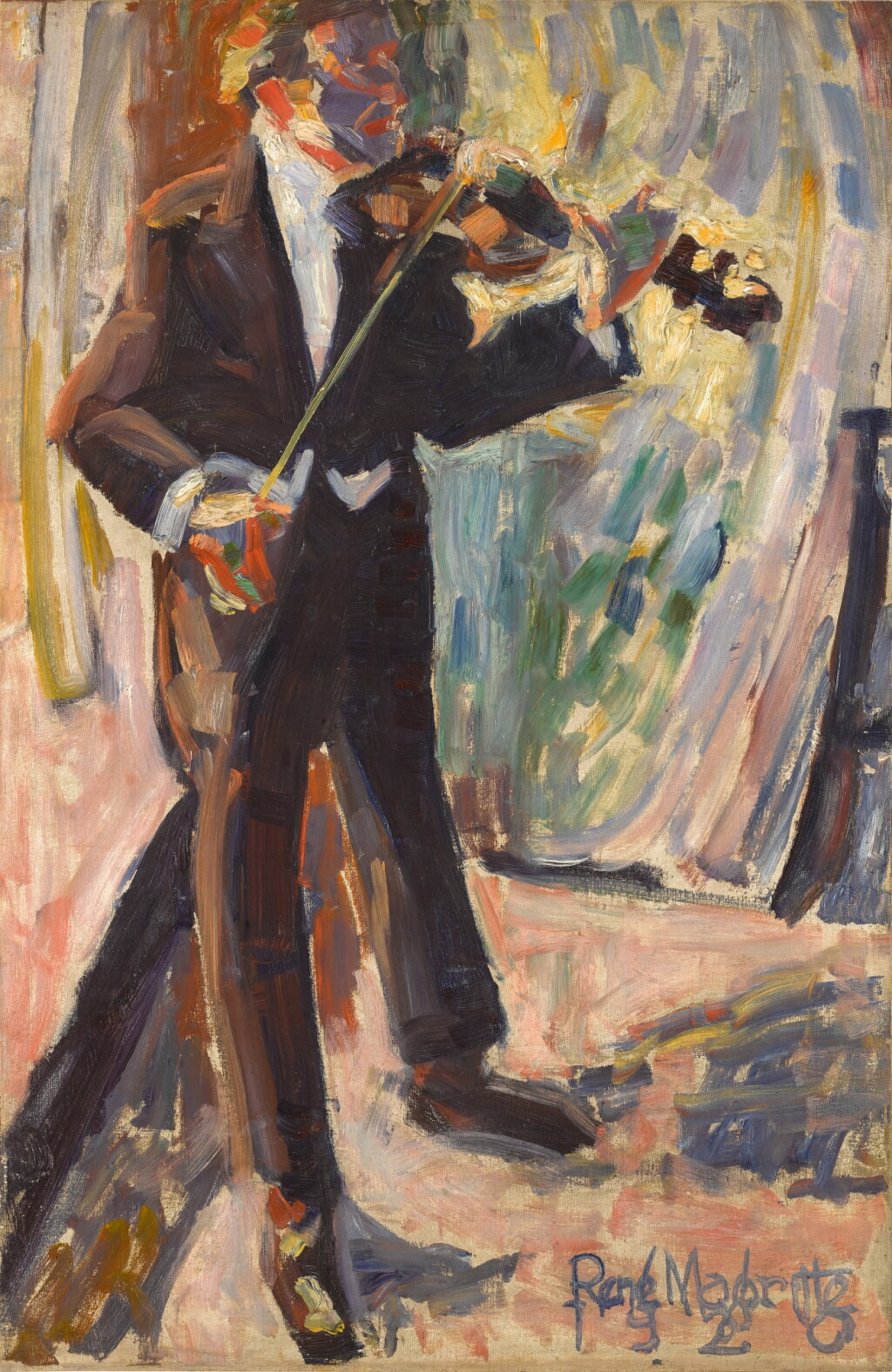 View full screen - View 1 of Lot 342. Le violoniste.
