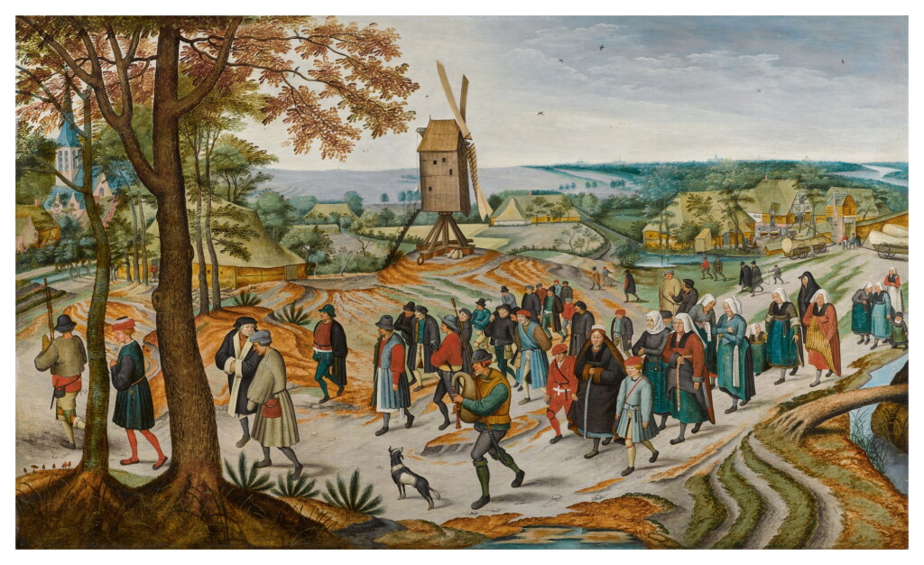 View full screen - View 1 of Lot 112. The wedding procession.