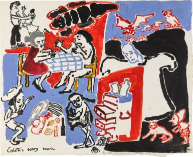 View full screen - View 1 of Lot 228. Collette’s Scary Room.